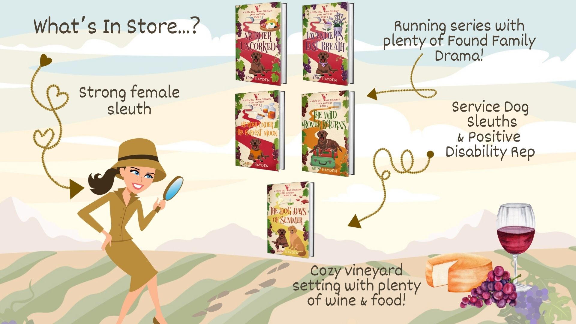 Vista del Vino Culinary Cozy Mysteries